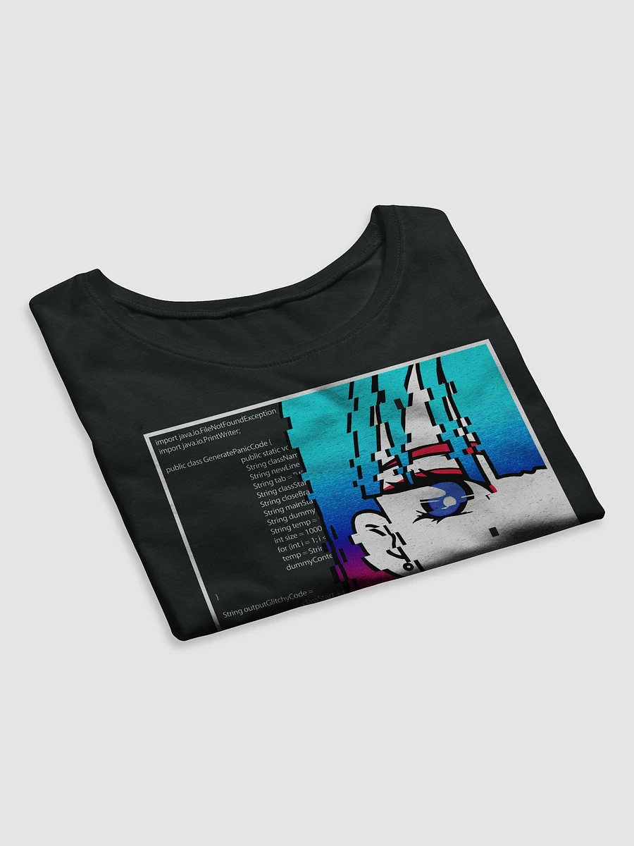 Panic Glitchy Dream Girl v2 Crop Top product image (4)