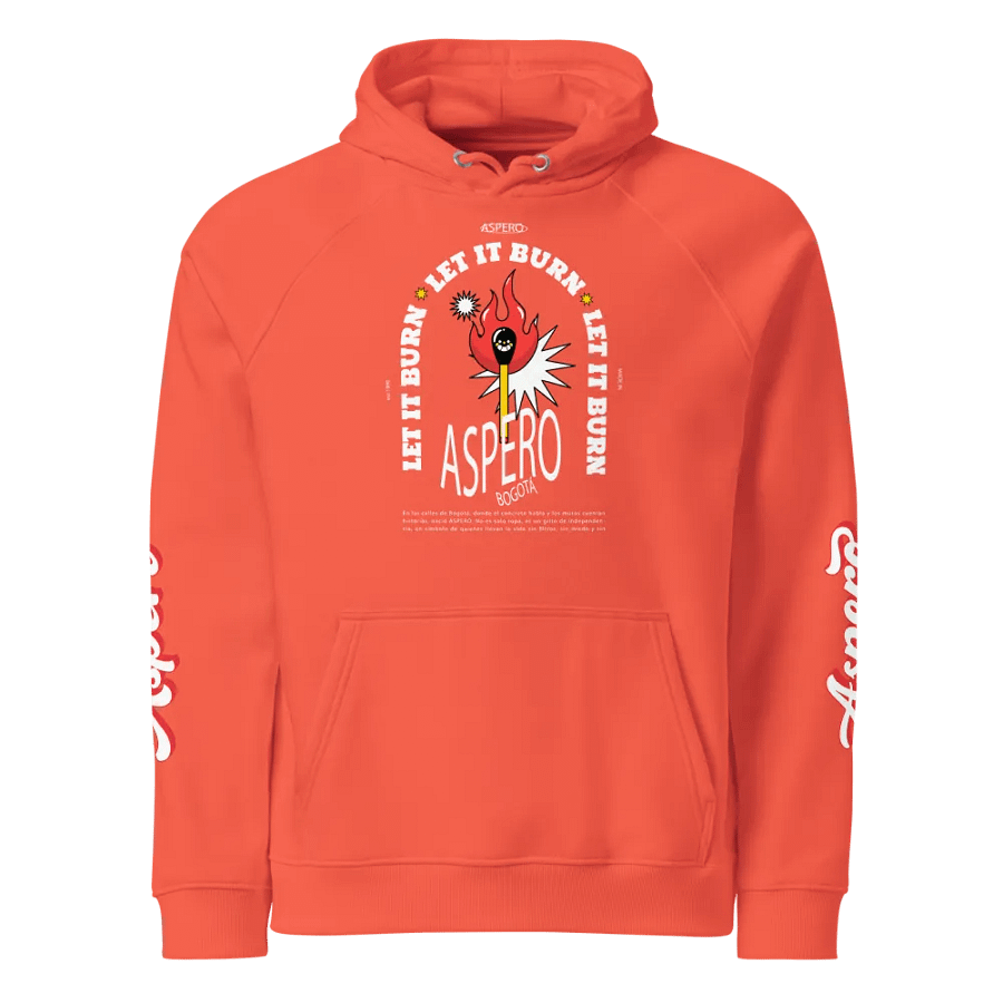 Flame on! Eco-Friendly Raglan Hoodie product image (13)