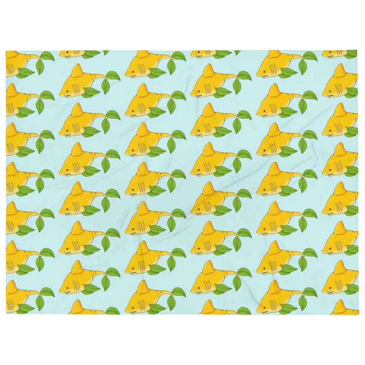 Lemon Shark Throw Blanket product image (1)