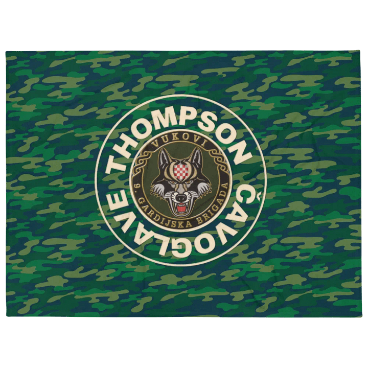Thompson Čavoglave Shield Throw Blanket product image (1)