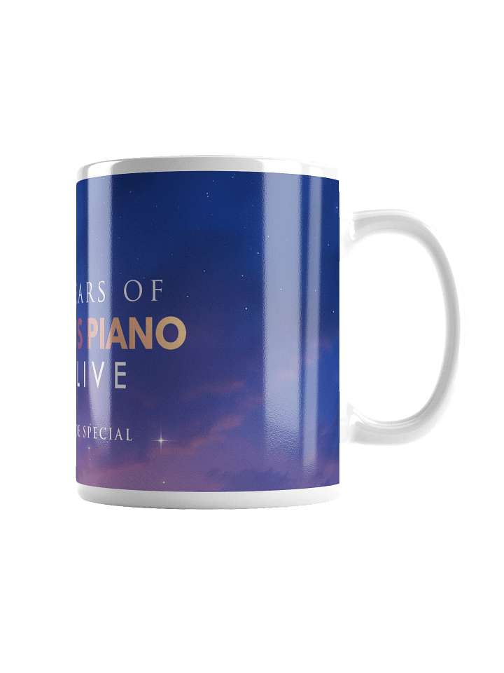 Gijs Piano LIVE 5th Anniversary Special Edition Mug product image (2)