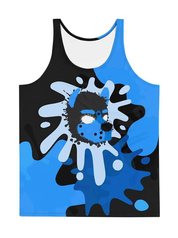 Dark Chaos Splatter Tank - Blue product image (1)