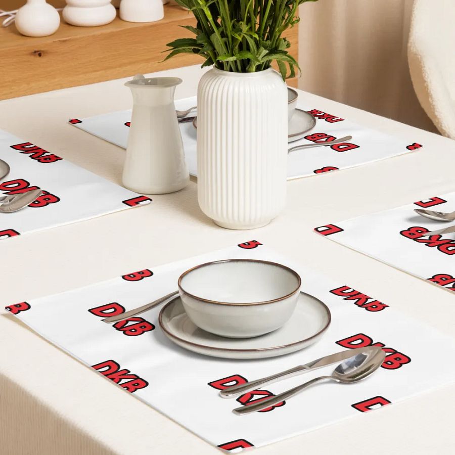 DKB Kaleidoscope Monogram Placemat Set product image (8)