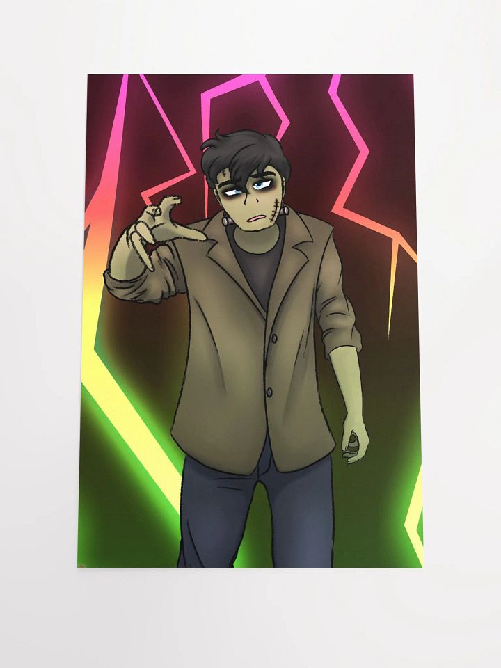 "Ropo as Frankenstein's Monster" Poster (no text) product image (3)