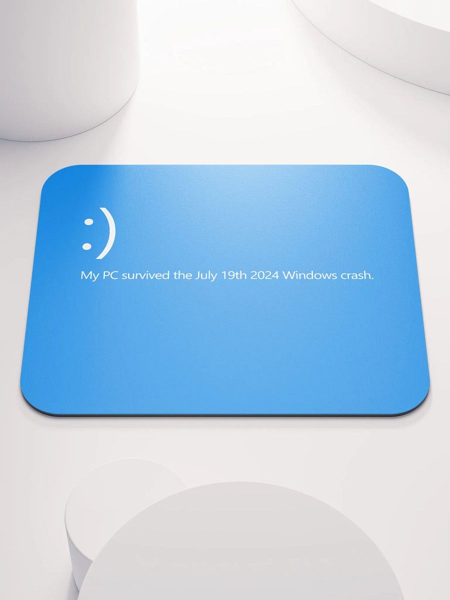 My PC Survived Mouse Pad product image (1)