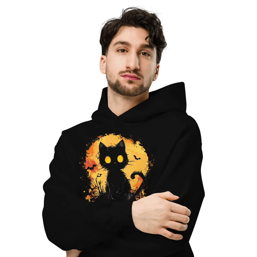 Spooky Cat! - Premium Oversized Hoodie product image (7)
