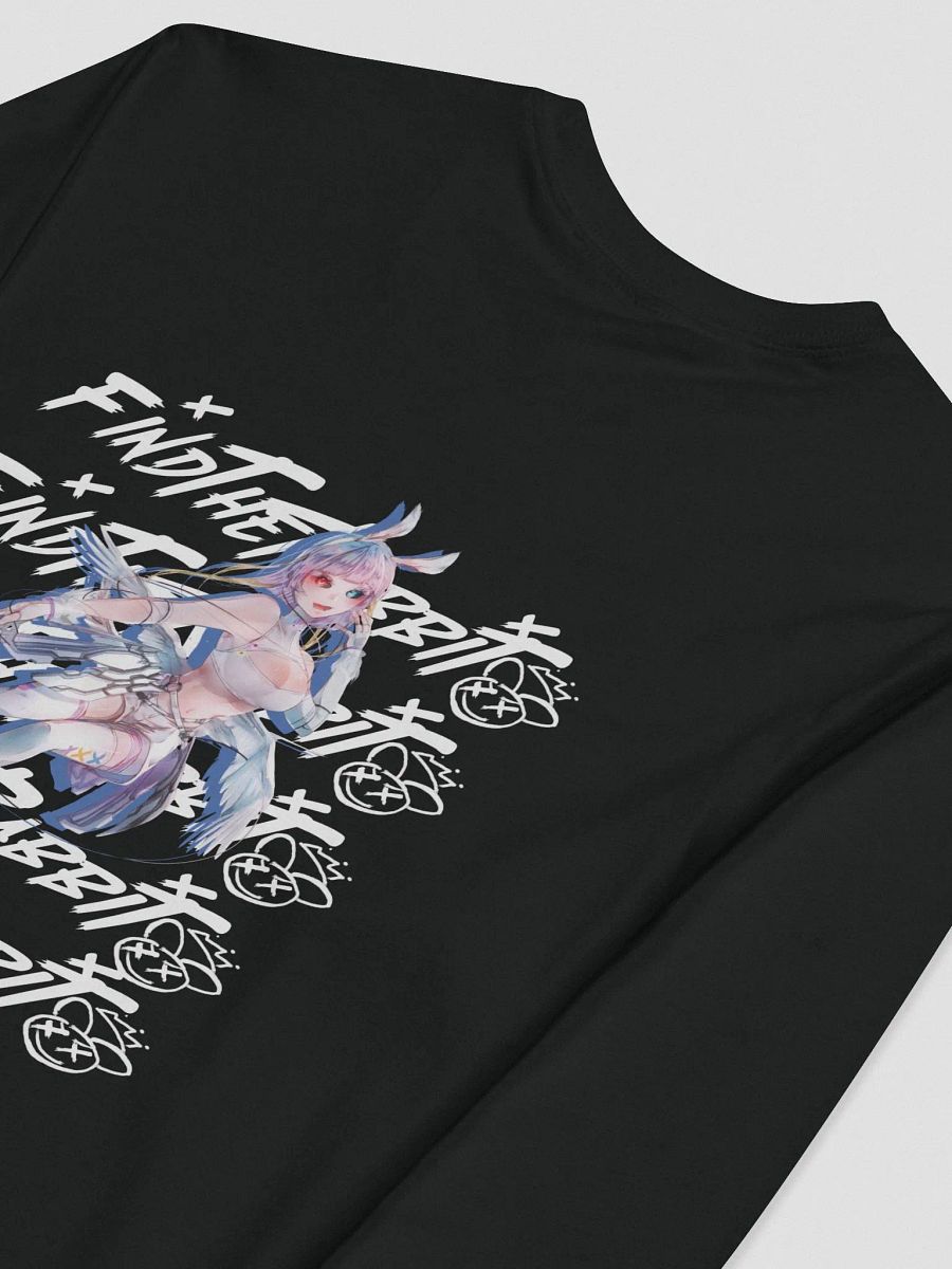 FIND THE RABBIT WAIFU VTUBER Premium Fitted Long Sleeve Crew product image (3)