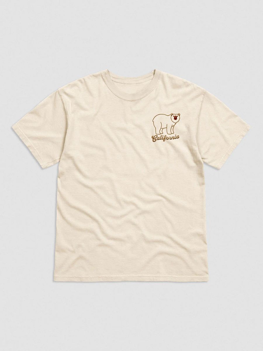 California Bear Left Side Embroidery Tee product image (2)