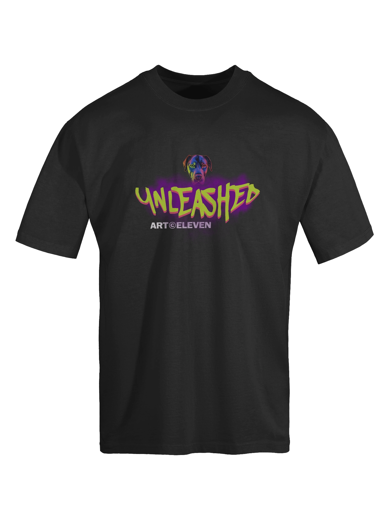 "UNLEASHED" Tee: Raw Power. Neon Soul. 🐾⚡️ product image (4)