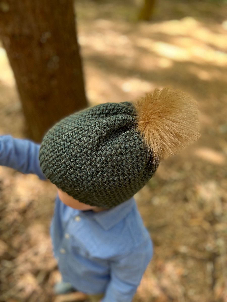 Herringbone Moss Winter Crochet Hat Pattern Baby to Adult Sizes product image (6)