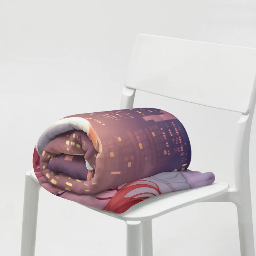 Cuddly Cityscape Throw Blanket product image (7)