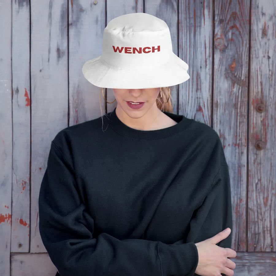 WENCH 3D Text Graphic Bucket Hat product image (7)