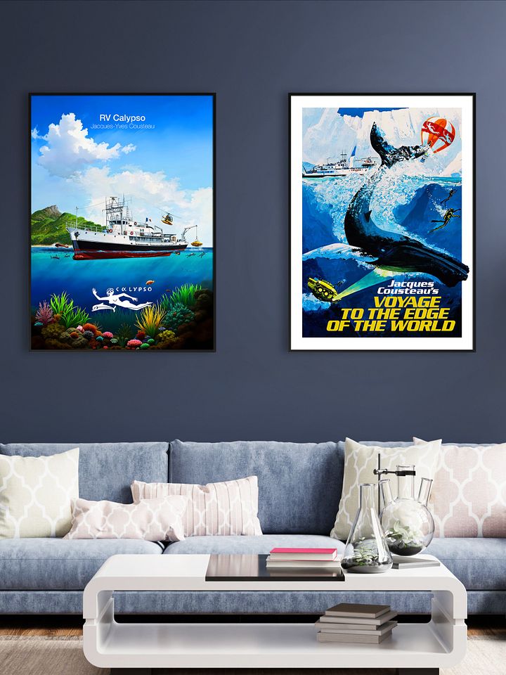 Voyage to the Edge of the World, 1976 — Jacques Cousteau movie poster product image (2)