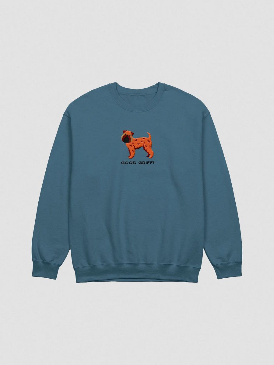 Good Griff! Sweatshirt (Embroidered) of a Brussels Griffon(Red) product image (4)