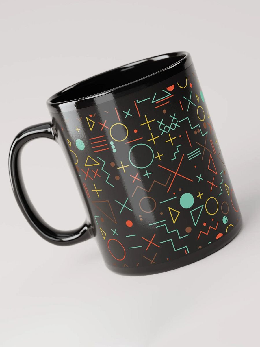 MATHMATICAL SYMBOLS BEAUTIFUL COLORS CONTRAST SHINY MUG product image (3)