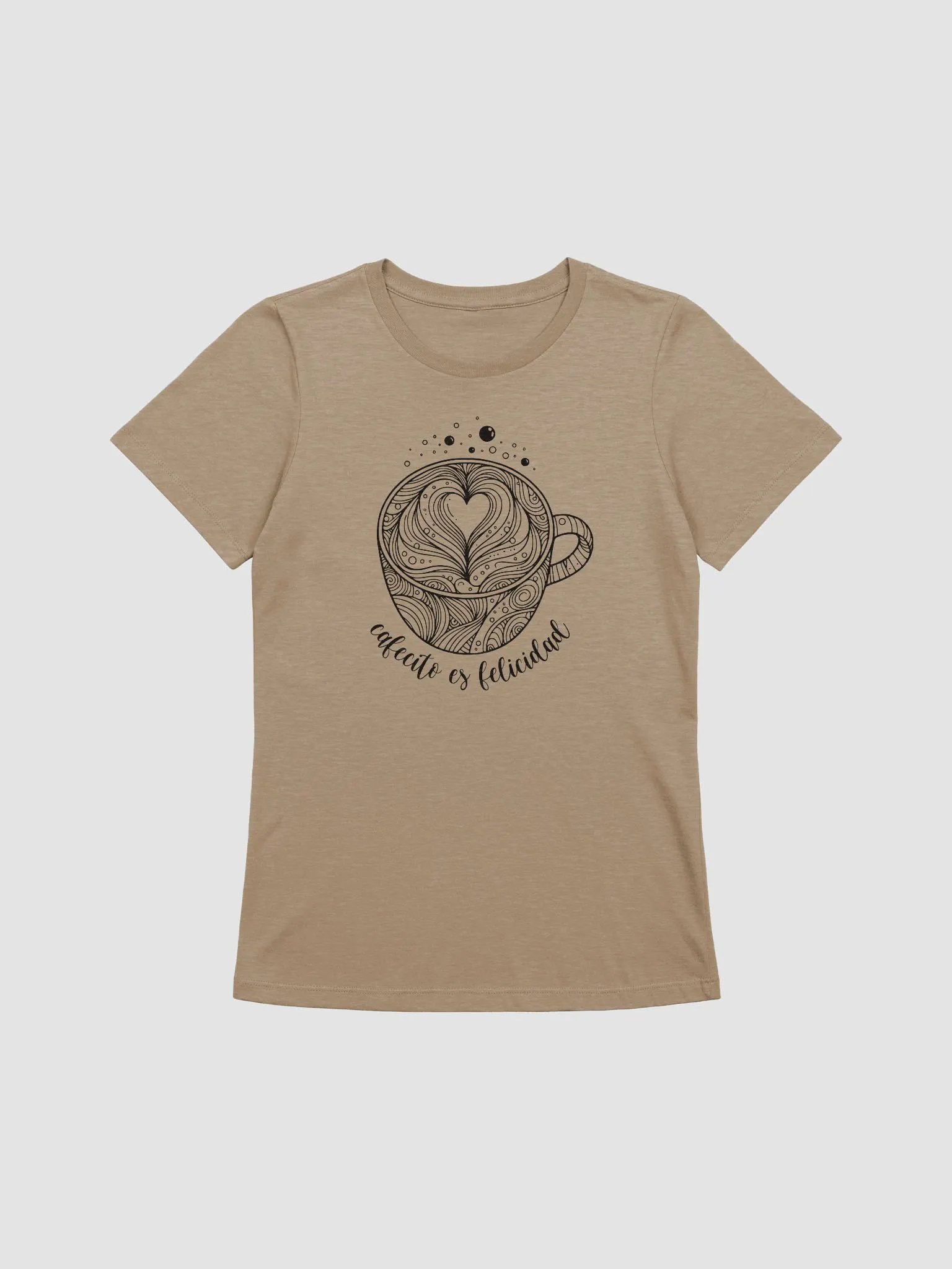 Cafecito Es Felicidad Camiseta de Mujer product image (1)