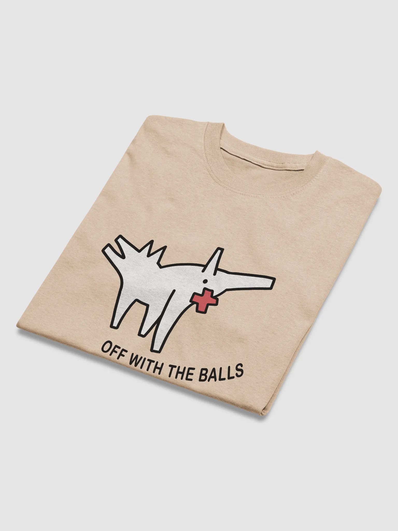 Off With The Balls Gildan 5000 Gildan Heavyweight T-Shirt product image (15)