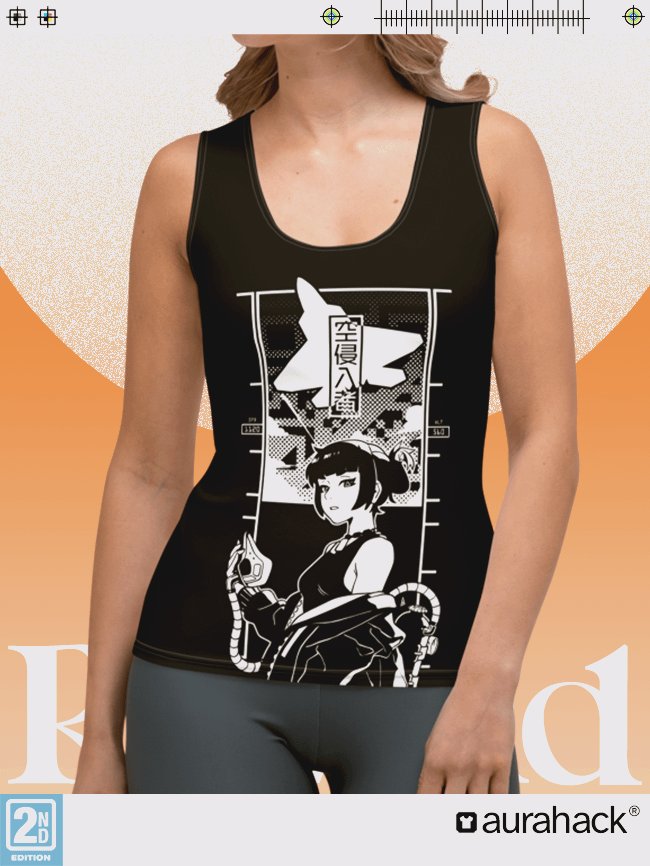 SKY INFILTRATOR - TANKTOP - BLACK product image (1)