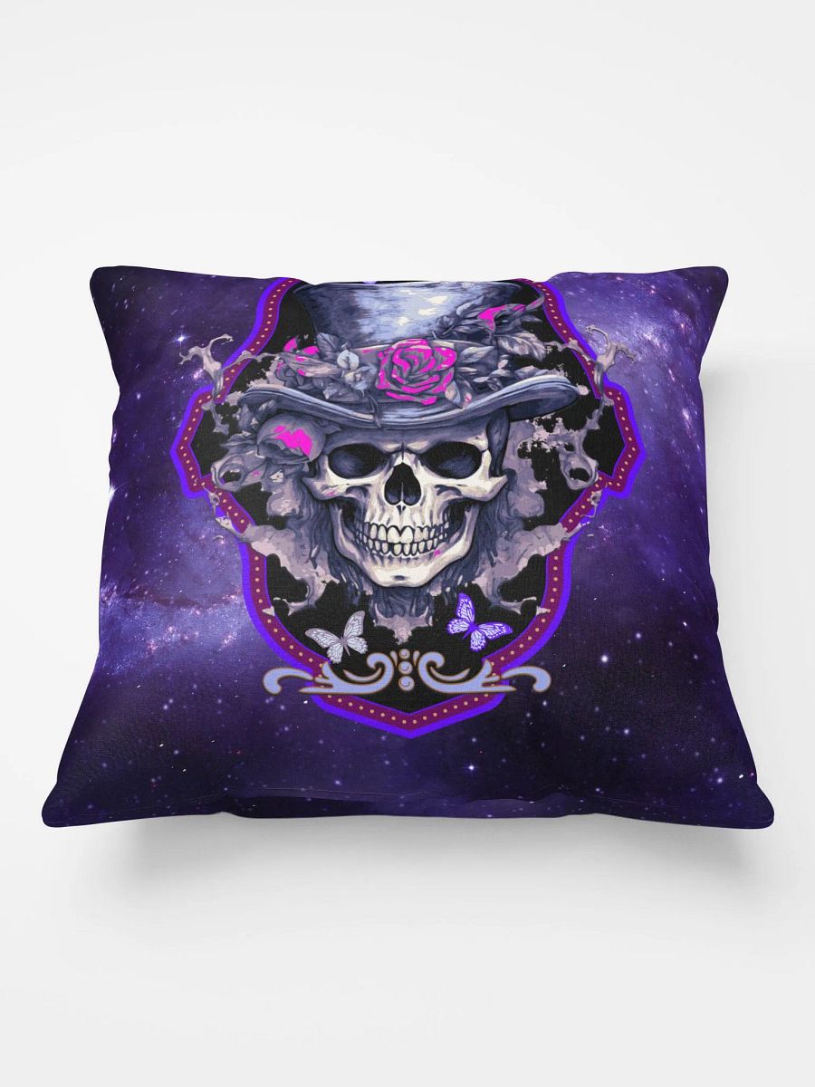 Mystical Gothic Skull All-Over Print Pillow product image (3)