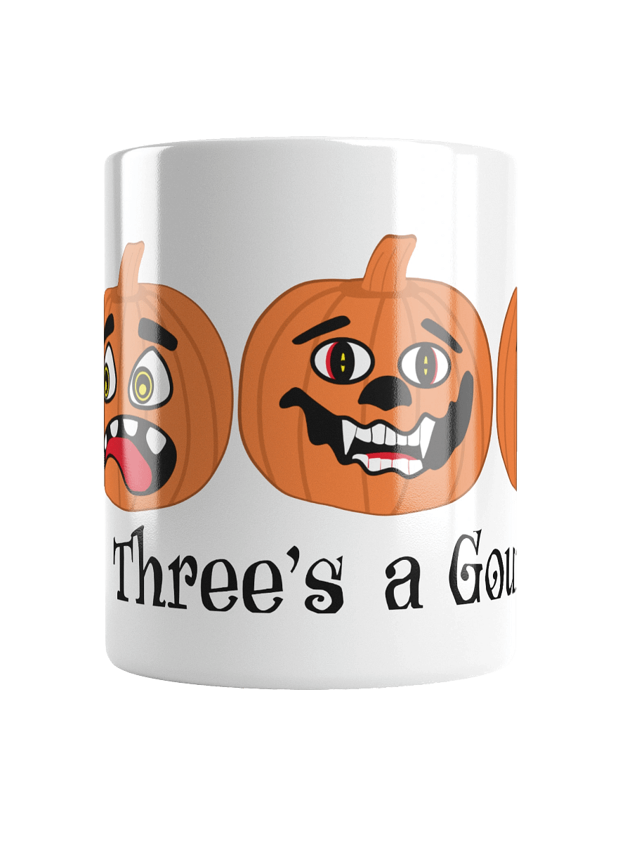Three's A Gourd™ – Halloween Ceramic Mug product image (2)