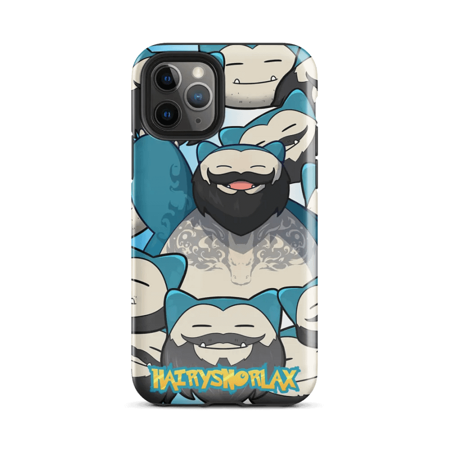 Hairy Snorlax iPhone Tough Case product image (25)