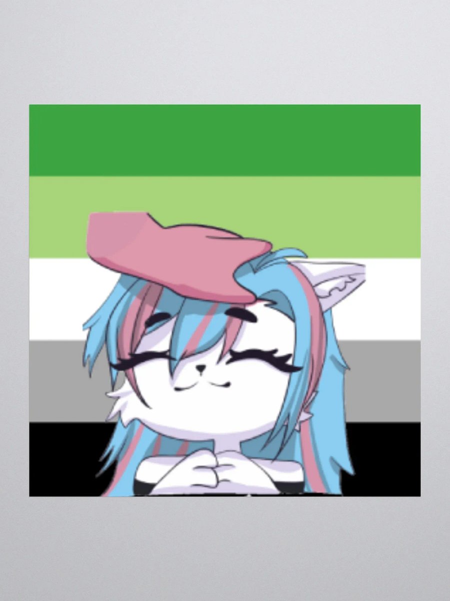 Pride Sticker: Aromantic product image (1)