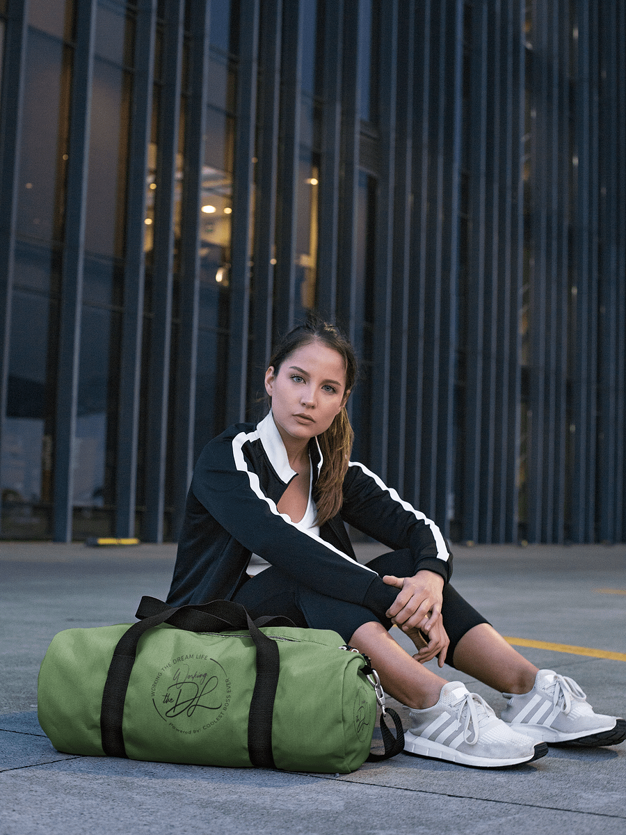 Green All-Over Print Duffle Bag – Working The Dream Life | Premium Travel & Work Lifestyle Statement product image (3)