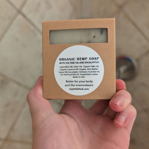 Be sure to use code iSageSen at @hightidehub for the new amazing smelling Organic Hemp Soap

Literally you'll wanna have the ...