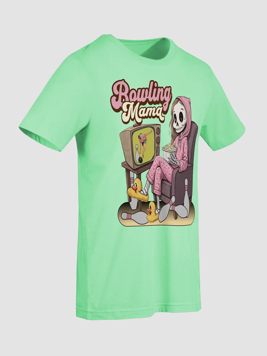 TV Bowling Mama Bowling Whimsical Skeleton T-Shirt product image (50)