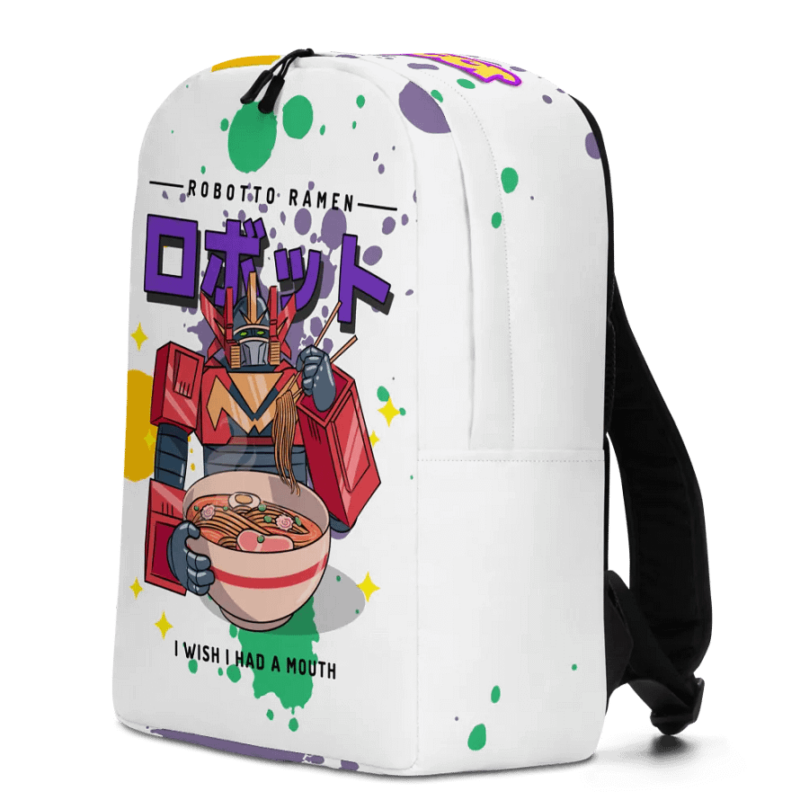 Mr.Gliscor kid's backpack ROBOTTO RAMEN product image (12)