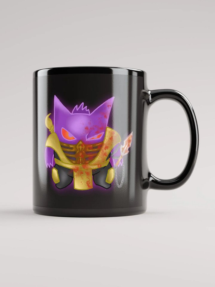 Scorpion X Gengar (Bloody) Black Glossy Mug product image (1)
