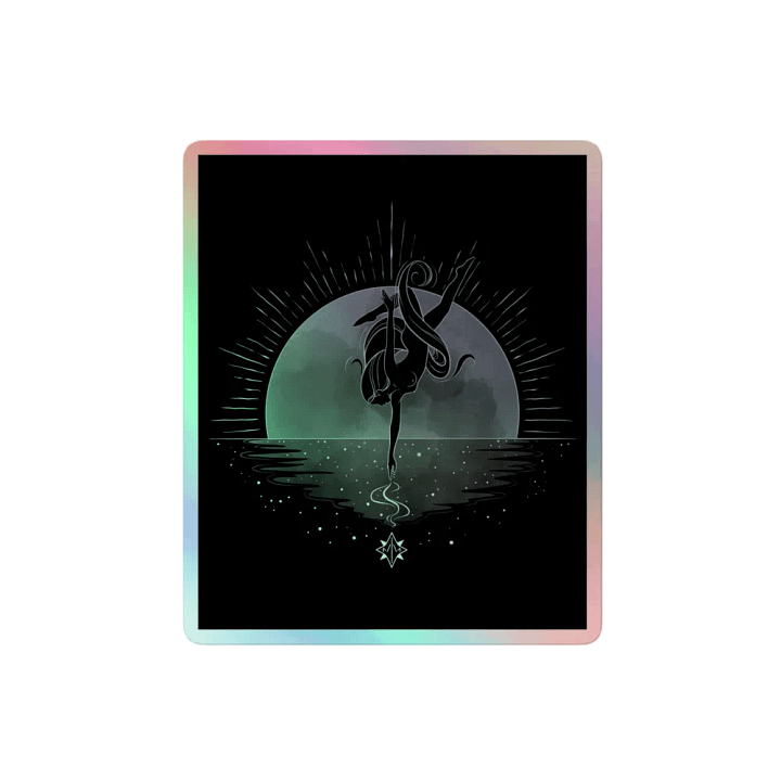 𝖓𝖊𝖗𝖊𝖎𝖉𝖆 holographic sticker product image (2)