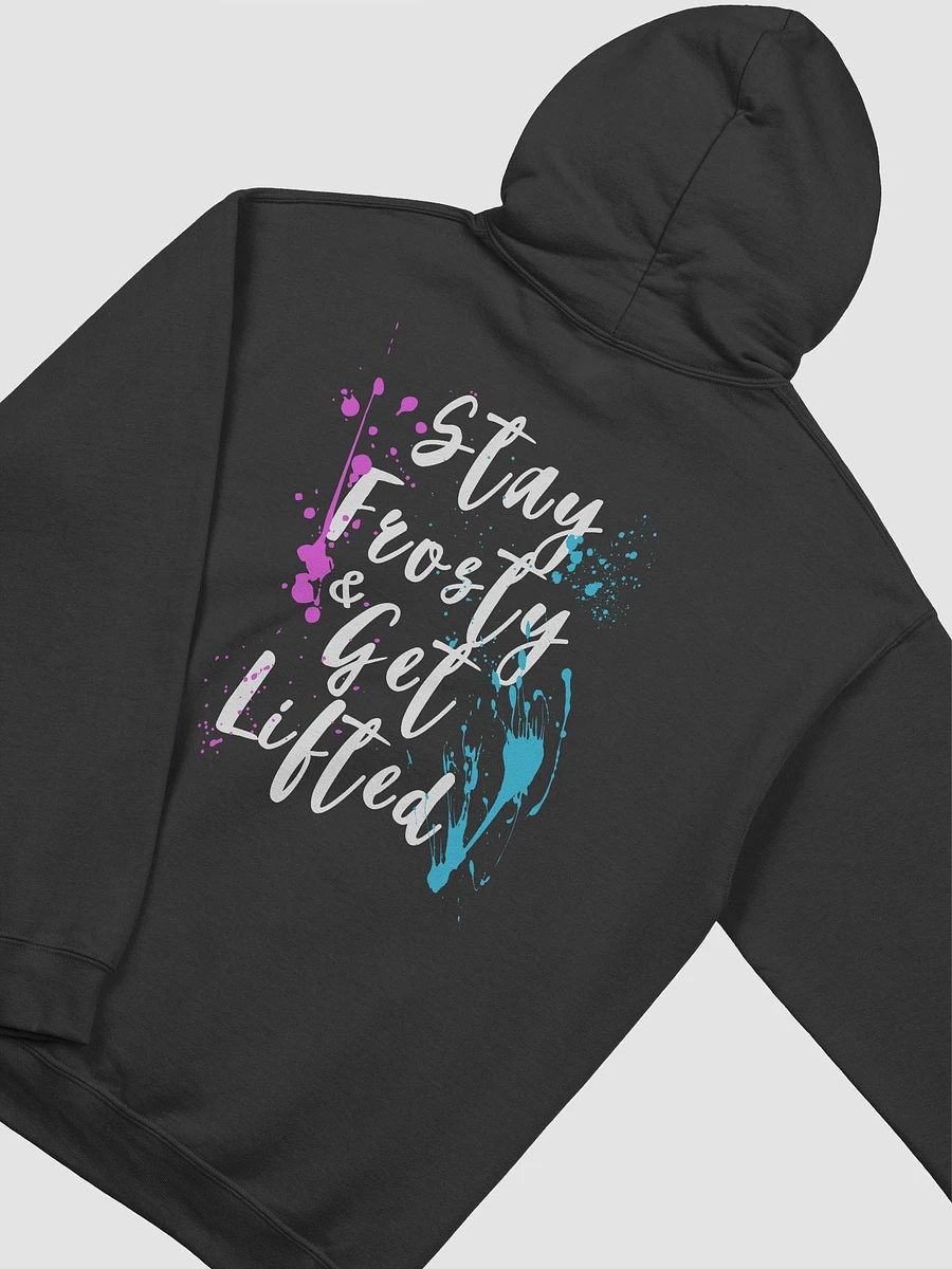 Stay Frosty & Get Lifted Painted Pullover Hoodie product image (4)