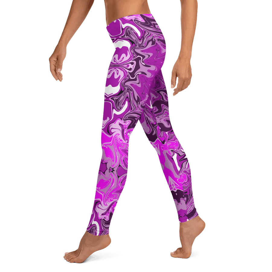 Pink Swirl All-Over Leggings product image (11)