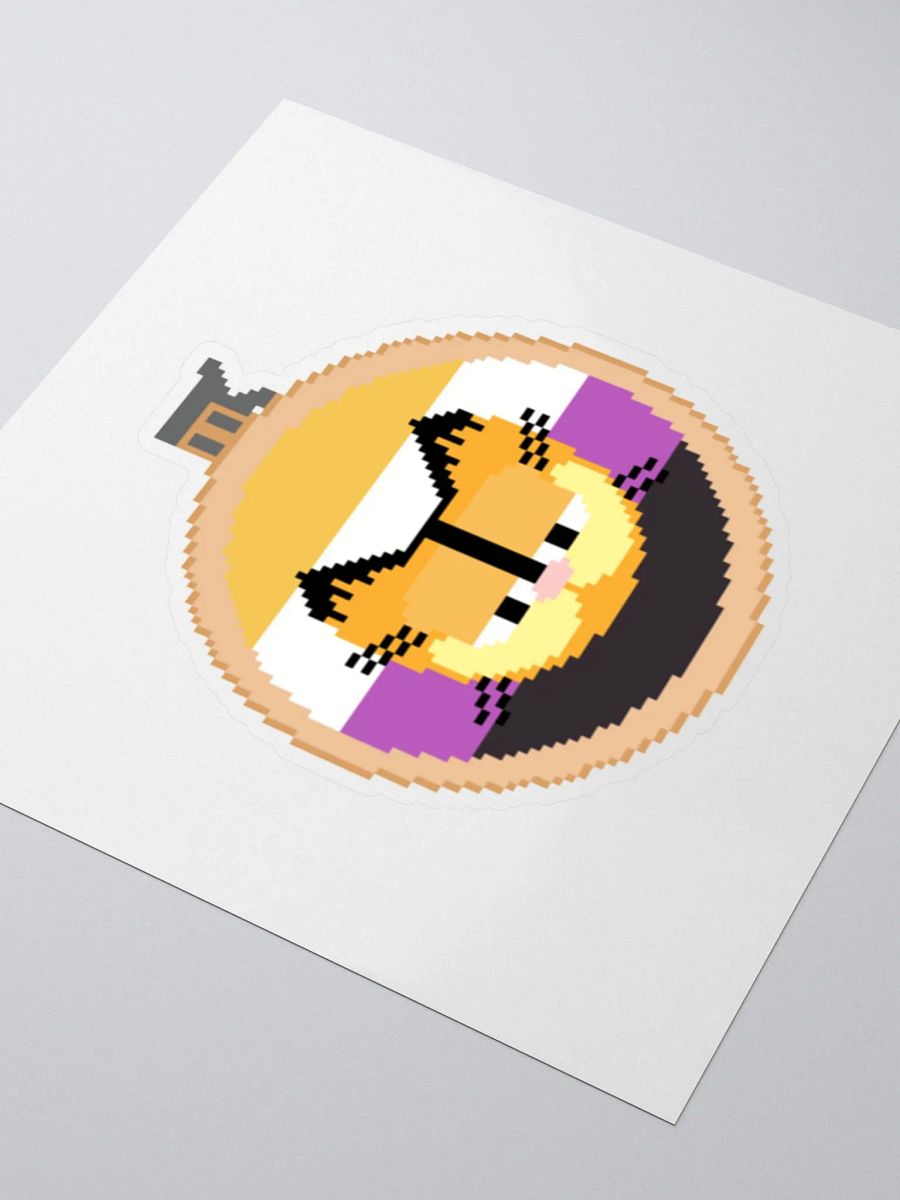 Garfield cross stitch sticker (nonbinary) product image (3)