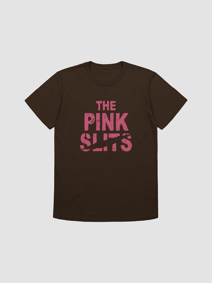 Pink Slash Vertical Logo Tee (various colours) product image (1)
