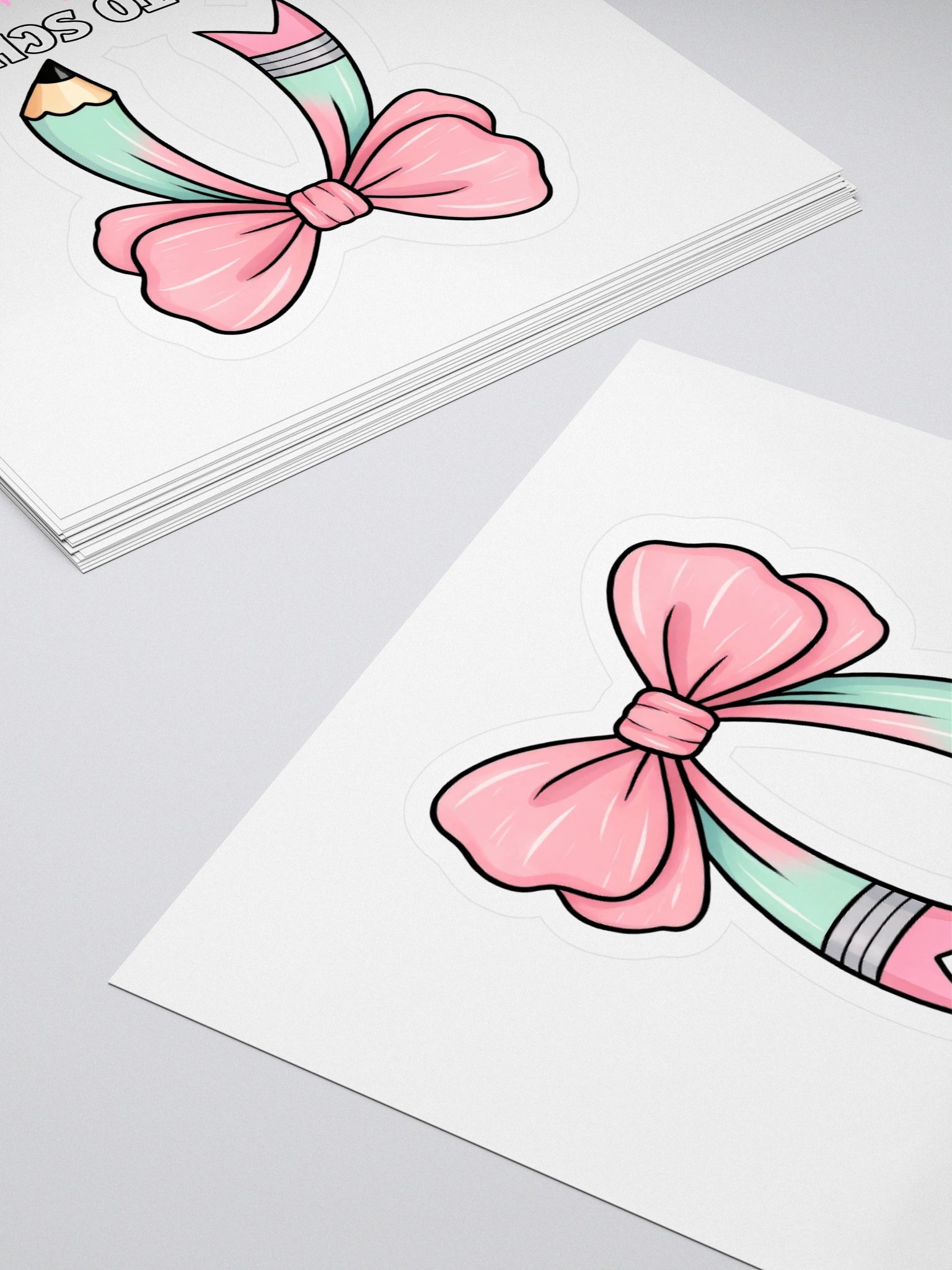 Chic Back to School Vibes Stickers product image (4)
