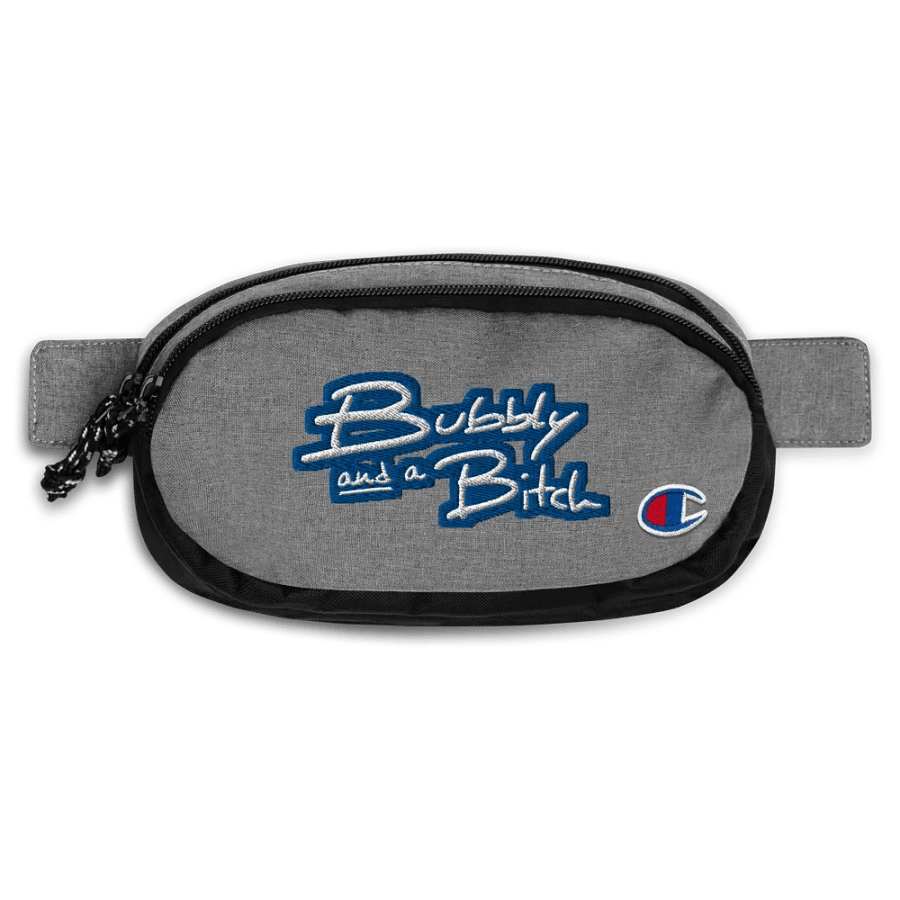 Bubbly and a B (royal bubble design 2) champion fanny pack product image (1)