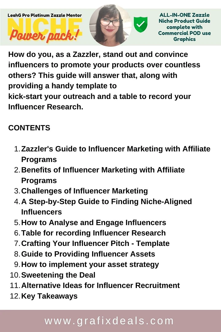 How to Recruit Influencers to Promote Your Zazzle Products - Zazzle Affiliates product image (2)