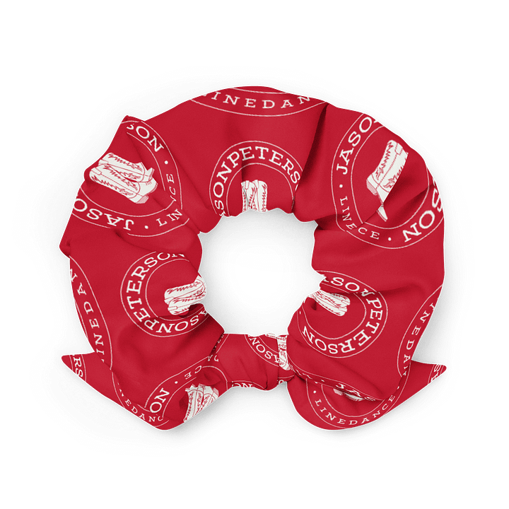 JPLinedance Red All-Over Scrunchie product image (2)