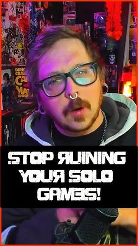 Stop Scripting Your Solo Games | #solottrpg
New solo players often try to control everything—but that kills discovery. A solo...