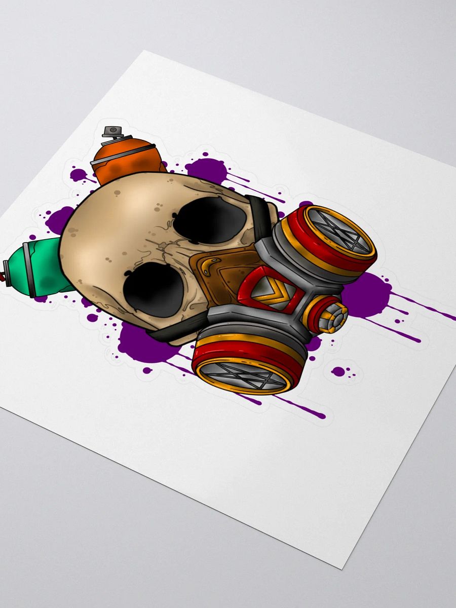 Graffiti Skull Sticker product image (3)