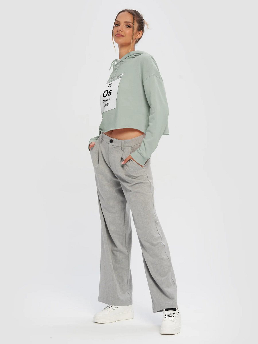 Sorry I'm Dense Crop Hoodie product image (5)