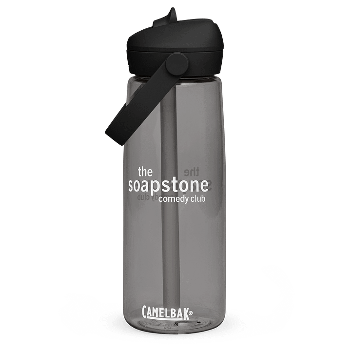 soapstone Flip Straw Water Bottle product image (2)