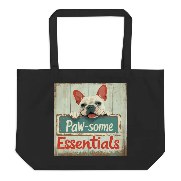Paw-some Essentials Dog Lover Tote Bag product image (1)