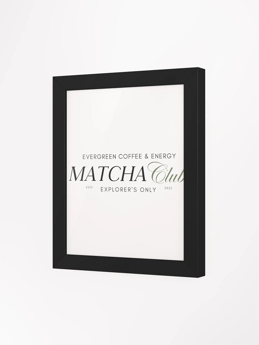 Sip Society | Matcha Club Poster product image (3)