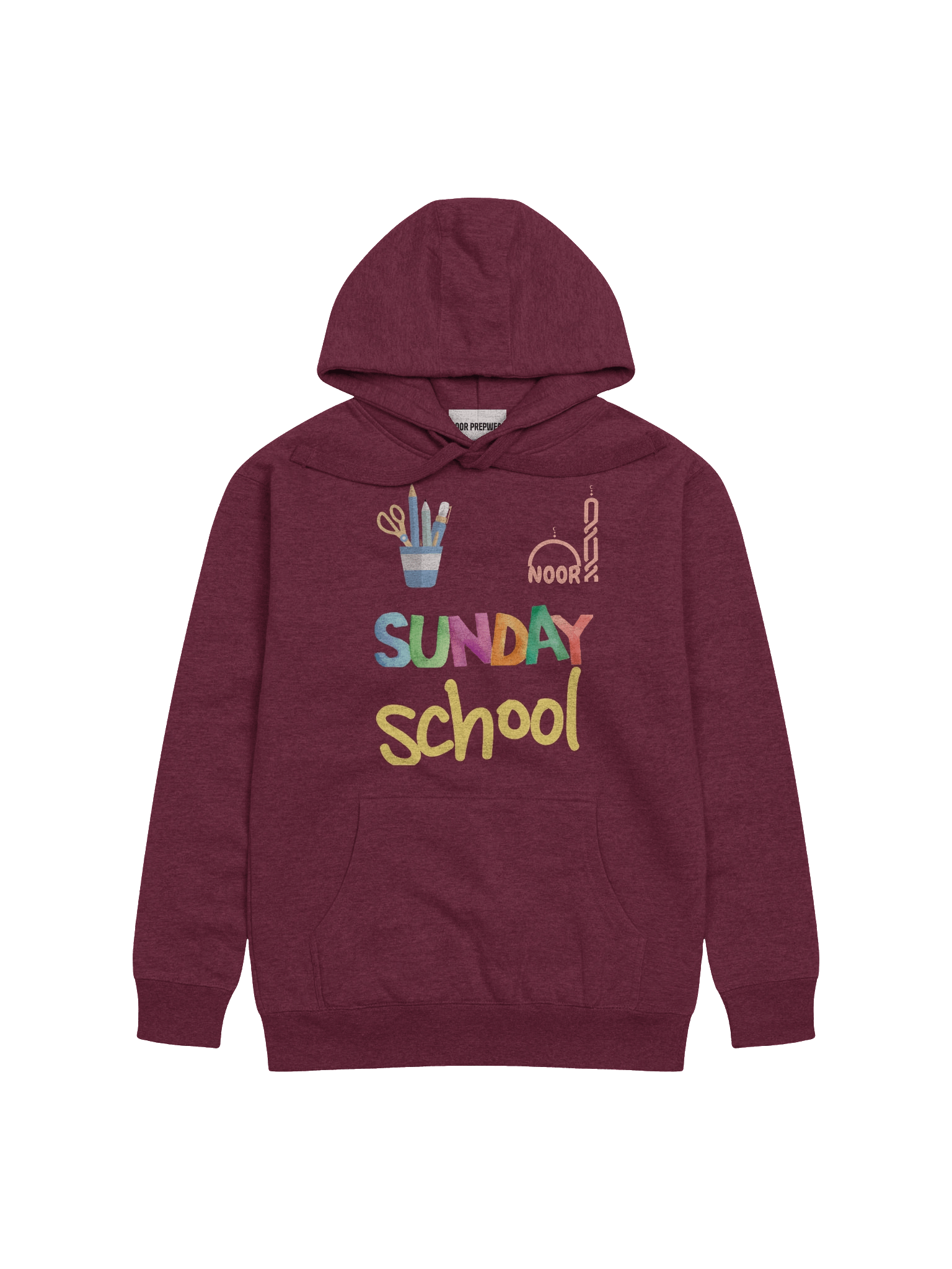 NOOR Sunday School Premium Unisex Hoodie product image (3)