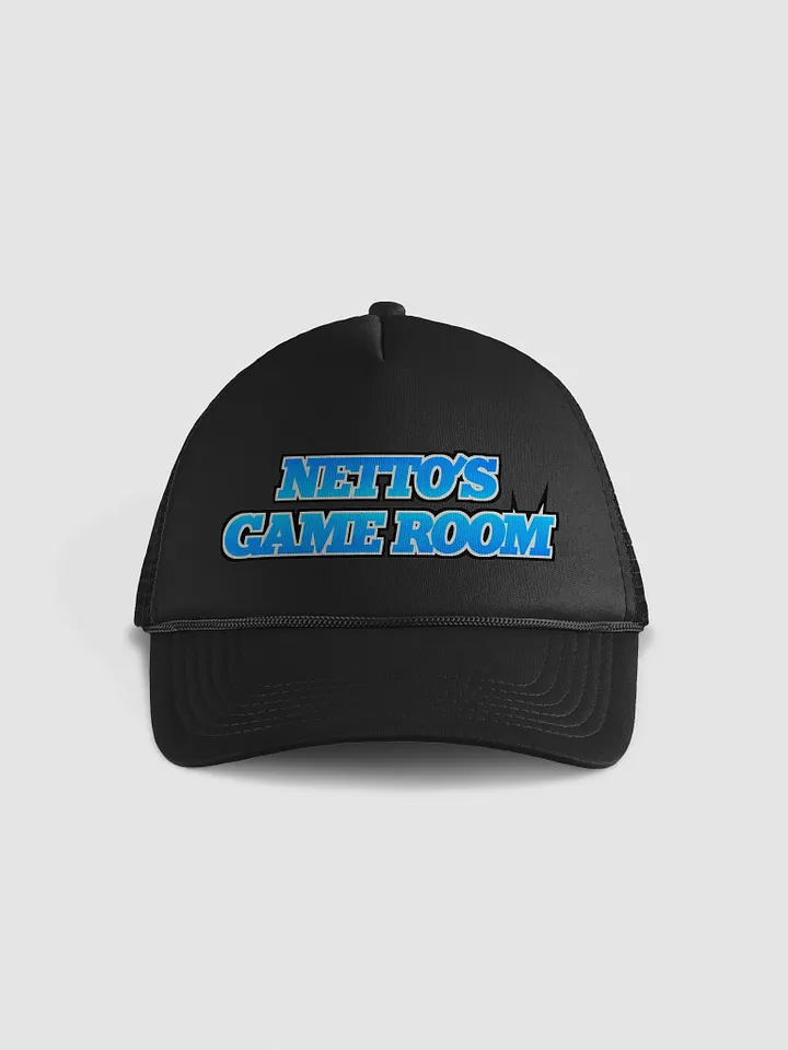 Nettos Game Room Cap - Valucap Foam (Black) product image (1)