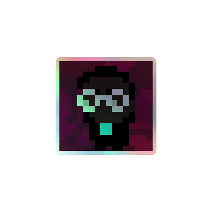 8Bit EbenAP Holographic Sticker product image (1)