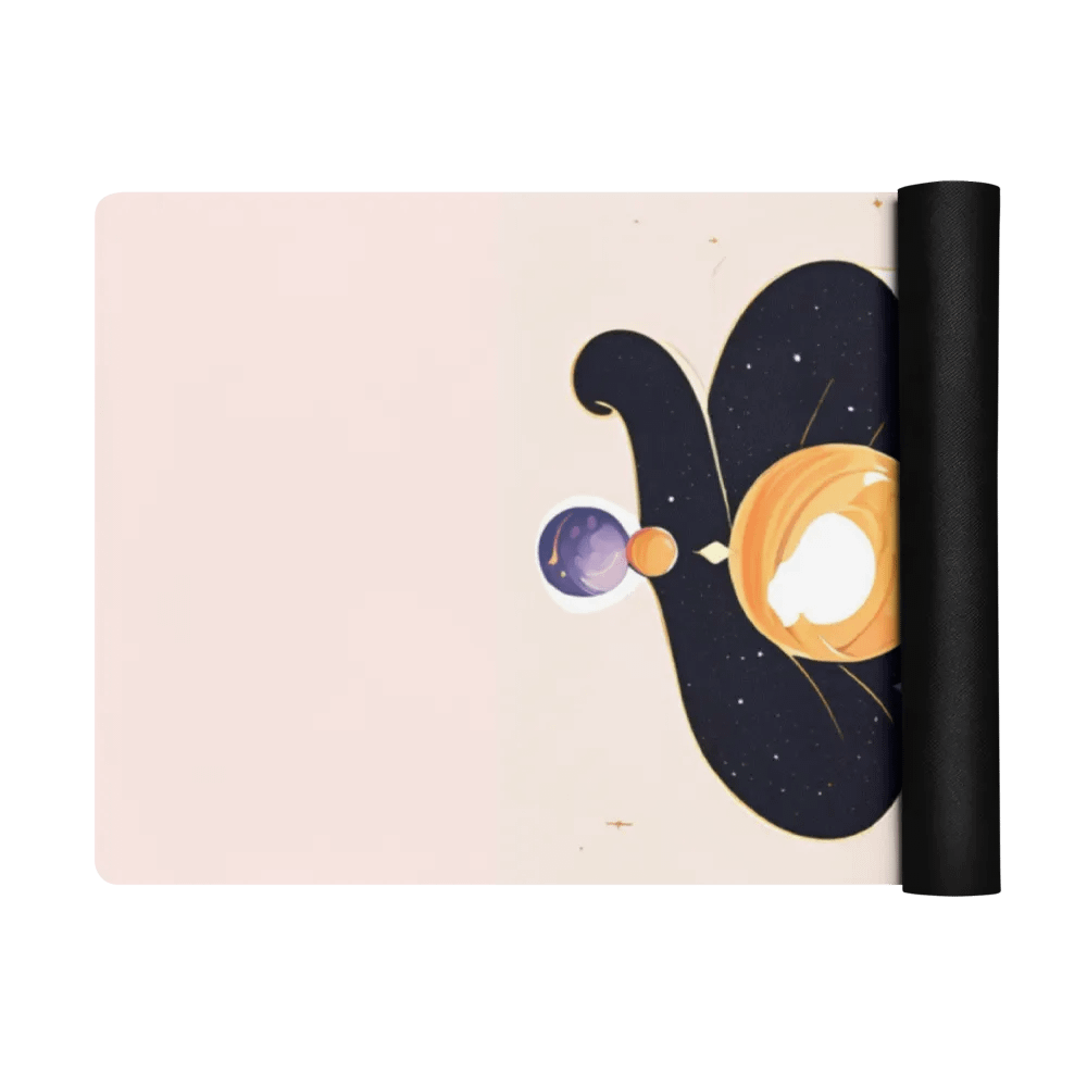 Cosmic Feline Yoga Mat product image (4)